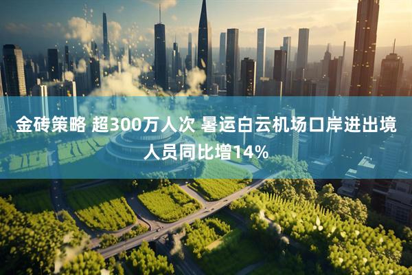 金砖策略 超300万人次 暑运白云机场口岸进出境人员同比增14%