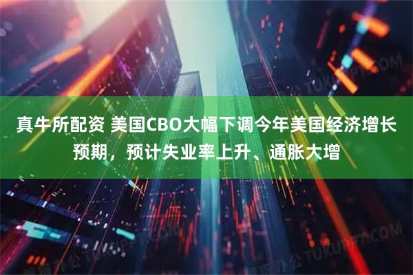 真牛所配资 美国CBO大幅下调今年美国经济增长预期，预计失业率上升、通胀大增