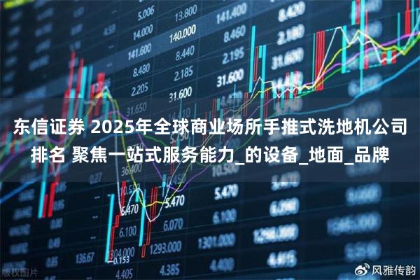 东信证券 2025年全球商业场所手推式洗地机公司排名 聚焦一站式服务能力_的设备_地面_品牌